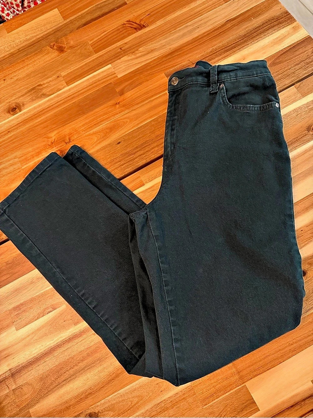 Gloria Vanderbilt Amanda Jeans Dark Green Size 10